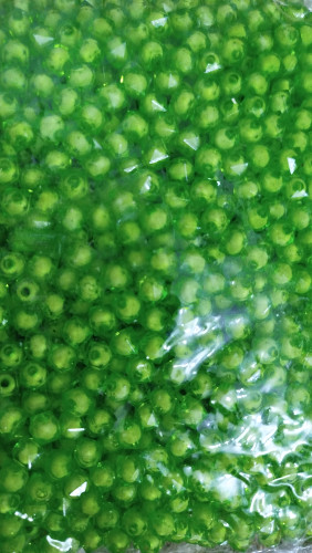 مهره مکعبی پاستیلی سایز ۸ رنگ سبز پسته ای بسته ۵۰۰ گرمی