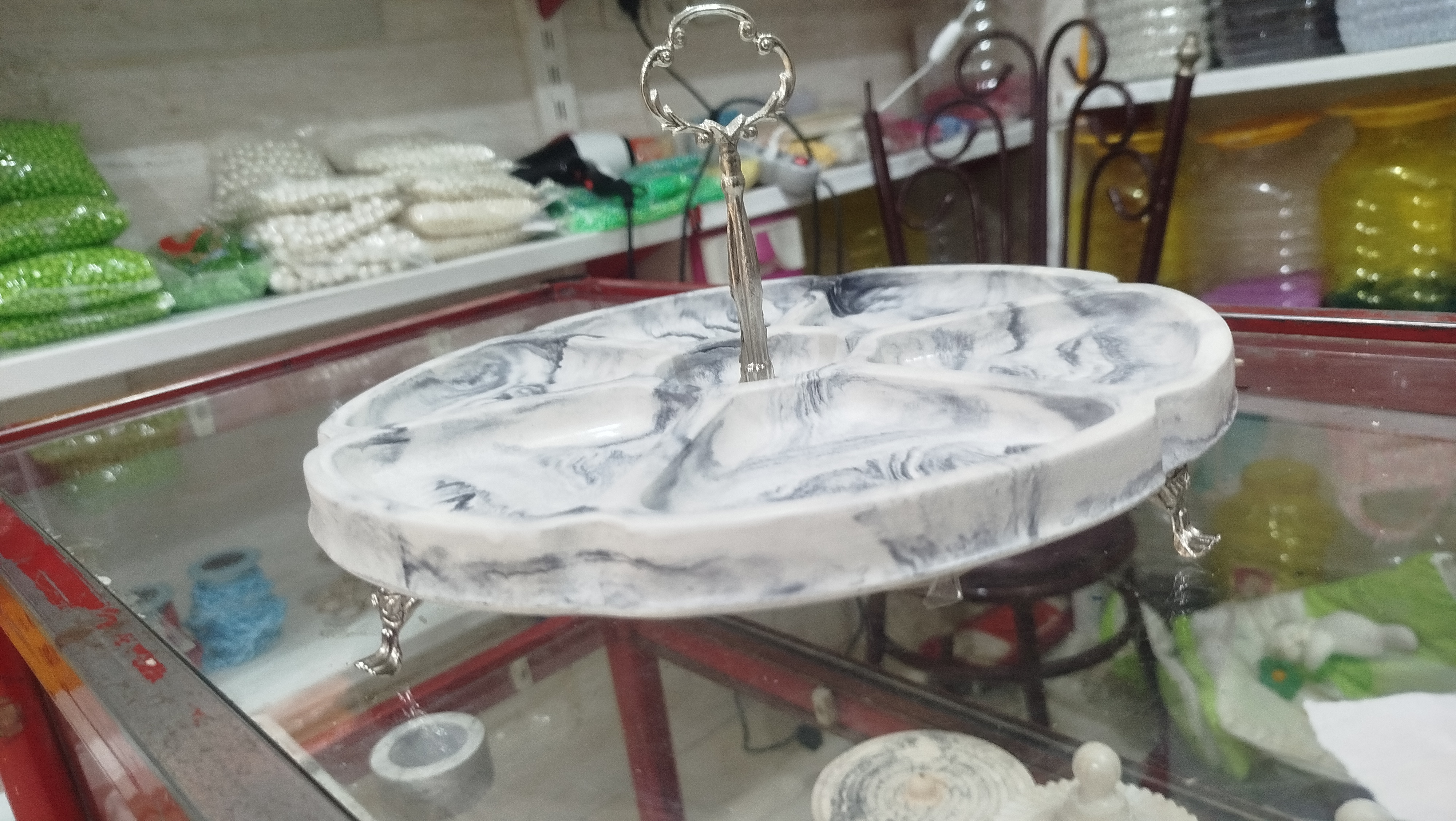 اردوخوری سنگ مصنوعی هولدر دار